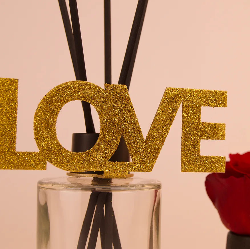 Diffuseur Love doré - édition limitée